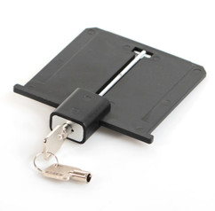 Serrure pour lecteur 3.5''