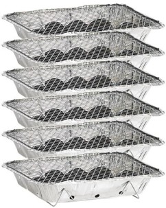 6 Barbecues à usage unique