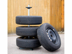 Support de rangement pour 4 roues - Pour pneus jusqu'à 225 mm