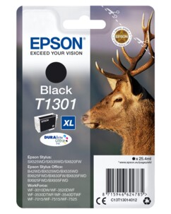 Cartouche originale Epson T1301 - noir - XL