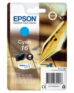 Cartouche originale Epson T1622 - cyan