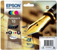 Multipack cartouches originales Epson T1626 - BK/C/M/Y