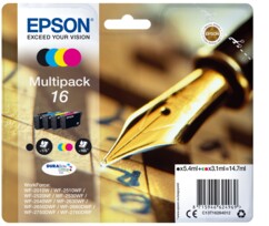 Multipack cartouches originales Epson T1626 - BK/C/M/Y