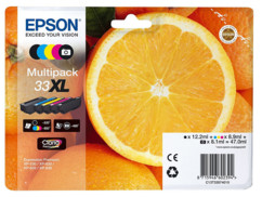 Multipack cartouches originales Epson T3357 (33XL) - BK/C/M/Y/PBK