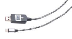 cable de chargement Lightning avec parasurtenseur intégré et optimisateur de chargement rapide