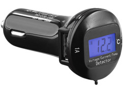 chargeur allume-cigare 12v avec afficheur LED Revolt