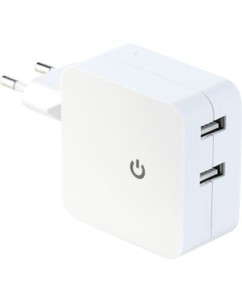 Chargeur secteur USB 2 x2,1A