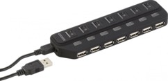 Hub Actif 7 ports USB 2.0