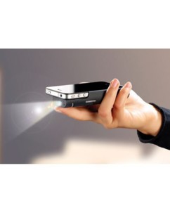 Mini-projecteur vidéo ''DL-130.L'' pour iPhone 4/4S