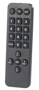Télécommande universelle programmable à grandes touches spéciale séniors