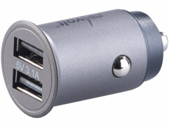 Chargeur allume-cigare 12 / 24 V 2 x USB – 3,1 A