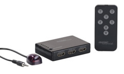 switch commutateur hdmi 5 ports avec télécommande pour TV et PC
