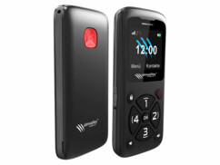 Téléphone mobile 5 touches avec fonction Garantruf Premium RX-800.mp3 Simvalley Mobile.