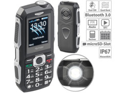 Téléphone mobile outdoor double SIM étanche et antichoc XT-300