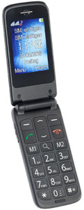téléphone gsm monde avec appels urgence garantruf pour personnes agees xl 947