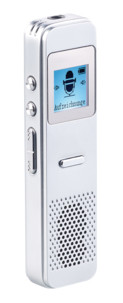 mini dictaphone numerique 6go avec minuteur et fonction vox automatique Auvisio rec250