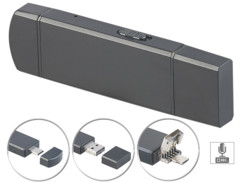 Enregistreur vocal REC-220 de la marque Auvisio.