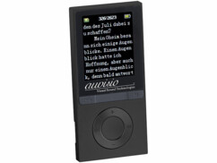 lecteur mp3 baladeur avec bluetooth podomètre radio fm liseuse ebook longue autonomie