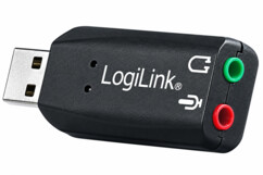 Adaptateur audio USB 2.0 vers 2 x 3,5 mm, son 5.1 virtuel