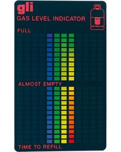 Indicateur de niveau de gaz