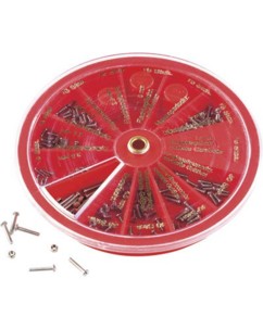 Kit d'outils horlogerie & optique avec 241 pièces