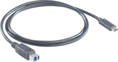 Câble USB 3.0 Type B - USB C 100 cm