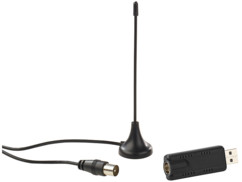 clé usb avec antenne pour réception tnt hd sur pc windows et mac imac macbook auvisio