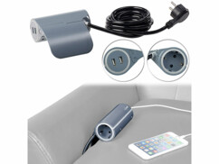 Multiprise pour canapé avec 2 ports USB