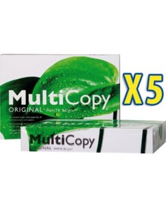 Lot de 5 ramettes de papier Multicopy Visio