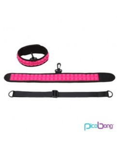 Collier Speak No Evil – cerise