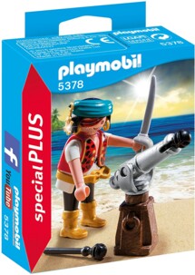 Canonnier des pirates Playmobil special PLUS n°5378.