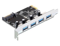 Carte PCI Express 4 ports USB 3.0 Delock 89297