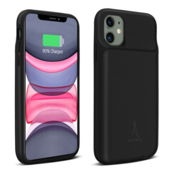 Coque pour iPhone 11 avec batterie 4500 mAh intégrée.