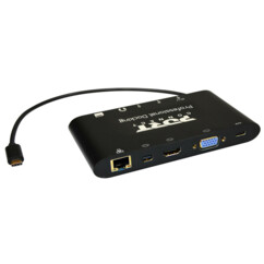 Hub USB-C PORT Connect 1X4K ++. Compatible avec les ordinateurs portables PC et Mac.