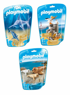 Jouet Playmobil collection Le Zoo - 3 packs