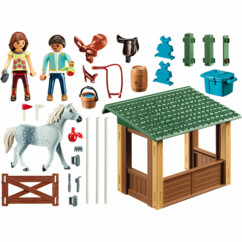 Playmobil Spirit : Entrainement de Lucky et Javier (70199).