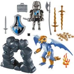 Valisette Chevaliers du dragon Playmobil Knights.