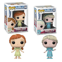 Lot de 2 figurine Funko pop édition Frozen 2 Elsa et Anna 