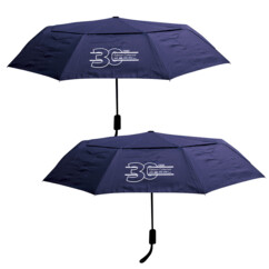 2 parapluies avec revêtement Teflon® 210 T résistant au vent jusqu'à 140 km/h