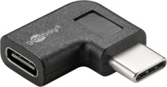 Adaptateur USB-C vers USB-C coudé droite/gauche 90° de la marque Goobay