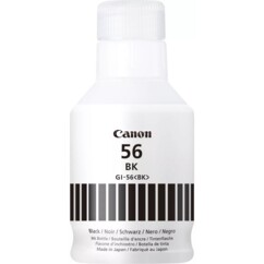 Cartouche d'encre CANON GI-56 BK de couleur noir pour les imprimantes MAXIFY GX6050