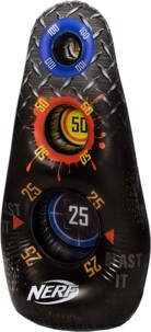 Cible Nerf gonflable avec 3 cibles avec système de points pour projectiles en mousse de la marque Hasbro