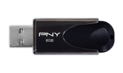 PNY Clé USB 2.0 Attaché 4 Standard 8 Go - Noir 