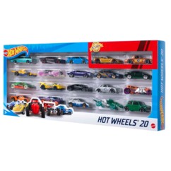 Coffret de 20 véhicules Hot Wheels H7045 de la marque Mattel