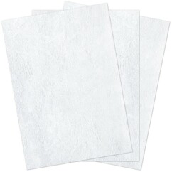 100 couvertures pour relieuse - blanc