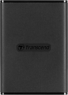 Disque dur SSD externe ESD270C 500 Go coloris noir de la marque Transcend