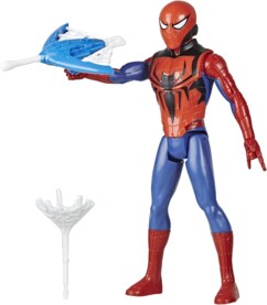 Spiderman avec lance toiles et masque et armure 