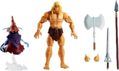 Figurines Savage He-Man et Orko des Maîtres de l’Univers 