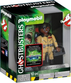 Playmobil Ghostbusters Edition Collector W. Zeddemore, 70171