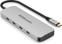 EZQuest Hub USB-C X40027-7 Ports USB 10 Gbit/s - 4X USB-C, 3X USB-A